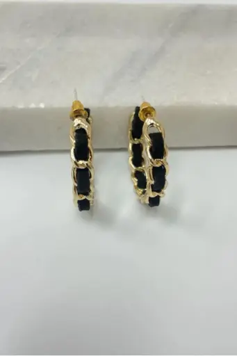 Gleaming Hoop Earring